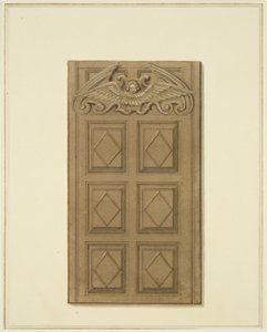 Puerta a la izquierda de las instalaciones de Mereweather entre Nicholas Street y Corn Street de Thomas Leeson the Elder Rowbotham