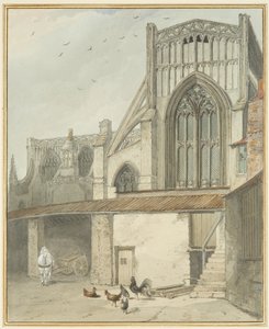 Extremo del transepto norte de St Mary Redcliffe de Thomas Leeson the Elder Rowbotham