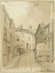 Extremo inferior de Griffin Lane de Thomas Leeson the Elder Rowbotham