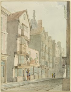 Mary-le-Port Street de Thomas Leeson the Elder Rowbotham
