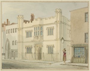 Nueva fachada de las Casas de Beneficencia de White de Thomas Leeson the Elder Rowbotham