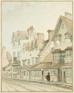 Lado Sur de la Calle West, sin la Puerta de Lawford de Thomas Leeson the Elder Rowbotham