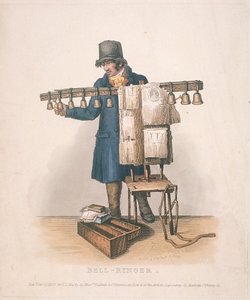 Campanero con el soporte para sus campanas, 1820