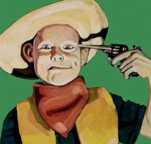 Vaquero de pie