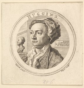 Retrato de William Huggins, traductor de Ariosto