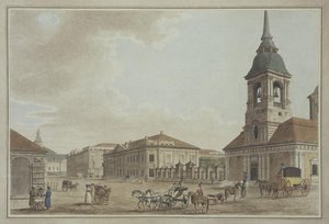 Avenida Liteyny en San Petersburgo de Thomas Malton the Elder