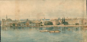 Panorama del Río Támesis, Lado Norte, en 13 partes