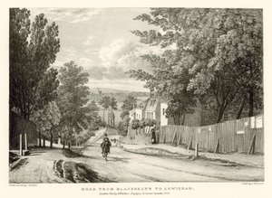 Camino de Blackheath a Lewisham, Londres de Thomas Mann Baynes