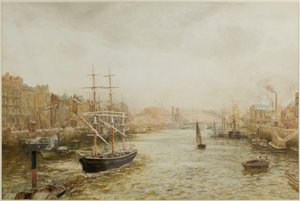 El Muelle, Newcastle de Thomas Marie Madawaska Hemy