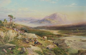 Fin de la caza, Loch Maree de Thomas Miles II Richardson