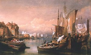 El Támesis en Greenwich de Thomas Miles Richardson