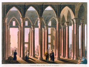 Salón de José en la Ciudadela de El Cairo, Egipto, 1802 de Thomas Milton