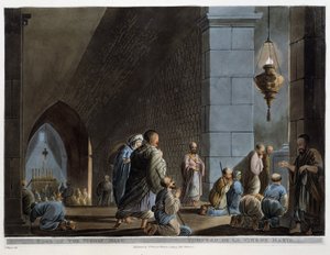 Tumba de la Virgen María. En "Vistas en Egipto" de Thomas Milton