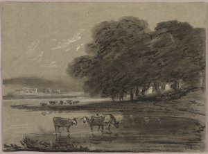 Paisaje con vacas