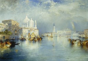 Gran Canal, Venecia, 1903 de Thomas Moran