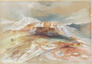 Aguas Termales del Río Gardiner, Yellowstone