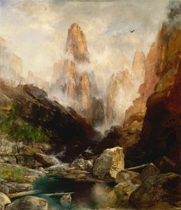 Niebla en el Cañón de Kanab, Utah, 1892