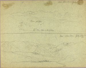 Cerca de Sheridan, 3 de julio de 1892 de Thomas Moran