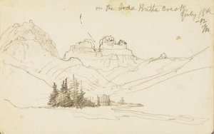 En el arroyo Soda Butte de Thomas Moran