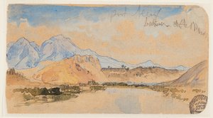 Cañón Port Neuf, Idaho de Thomas Moran