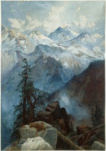 Cumbre de las Sierras de Thomas Moran