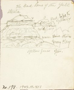 Las tierras baldías de Yellowstone de Thomas Moran