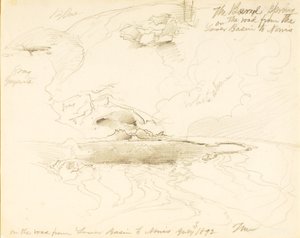 El manantial de Beryl en la carretera de Lower Basin a Norris de Thomas Moran