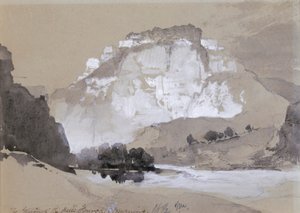 El Cañón del Belle Fourche, Wyoming de Thomas Moran