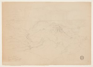 El Gran Cañón bajo la lluvia de Thomas Moran