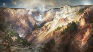 El Gran Cañón de Yellowstone de Thomas Moran