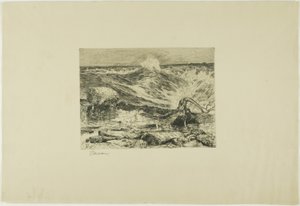 Los rápidos del Niágara de Thomas Moran