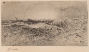 El mar resonante de Thomas Moran