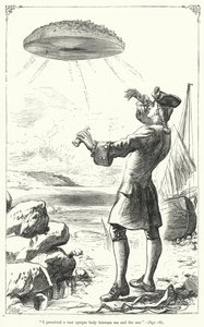 Ilustración para Los viajes de Gulliver de Jonathan Swift de Thomas Morten