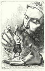 Ilustración para Los viajes de Gulliver de Jonathan Swift
