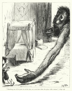 Ilustración para Los viajes de Gulliver de Jonathan Swift