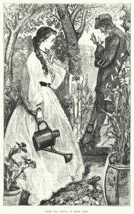 Ilustración de la vida de Jonathan Swift (grabado)