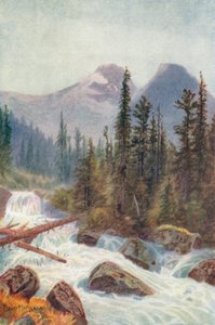 Glacier Crest, Illecillewaet (litografía en color)