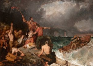 El naufragio del Forfarshire de Thomas Musgrave Joy