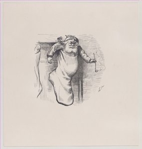 Un calcetín lleno, 4 de enero de 1879 de Thomas Nast
