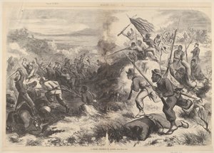 Un regimiento negro en acción, de Harper