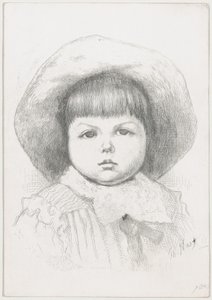 Retrato de un niño Cyril Nast, después de 1879 de Thomas Nast