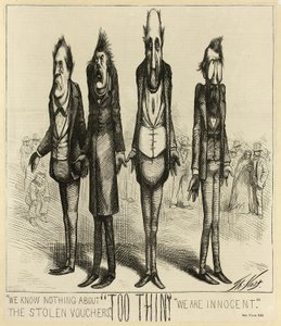 No sabemos nada de los vales robados de Thomas Nast