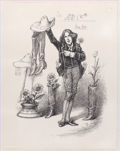 Wilde en nosotros. Algo para vivir en América, 10 de junio de 1882 de Thomas Nast
