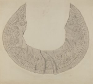 Cuello de Encaje Bordado de Thomas O