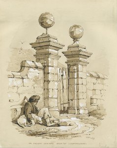 Colwich - Antigua Puerta en Bank Top de Thomas Peploe Wood