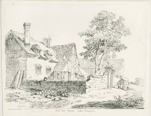 Colwich - Casa Hall Flat: dibujo a pluma y tinta
