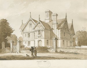 Eccleshall - Salón Biana, 1838 de Thomas Peploe Wood