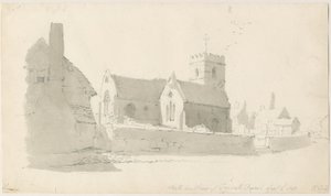 Iglesia de Trysull, 2 Sep 1837 de Thomas Peploe Wood