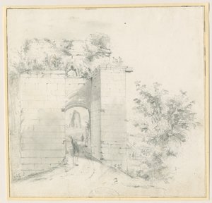 Castillo de Tutbury - Entrada Principal de Thomas Peploe Wood