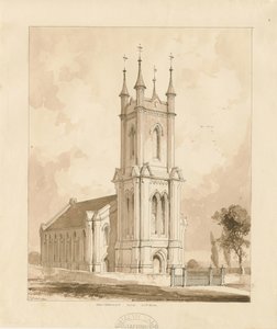 Iglesia de West Bromwich [Nueva] de Thomas Peploe Wood